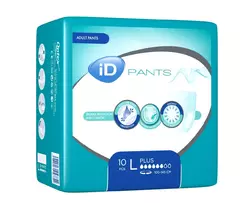 Підгузки-труси для дорослих ID Pants Plus розмір L  10 шт