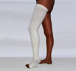 Бандаж универсальный для ноги с пяткой и открытым носком